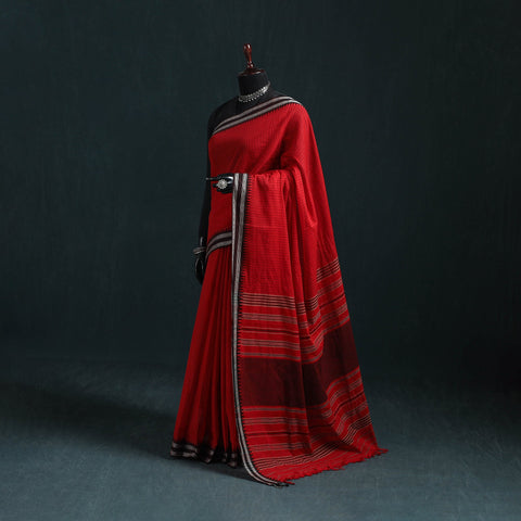 Bengal handwoven cotton begumpuri saree 28 - handcrafted