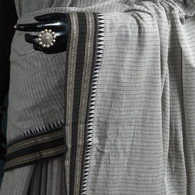 Bengal handwoven cotton begumpuri saree 29 - handcrafted