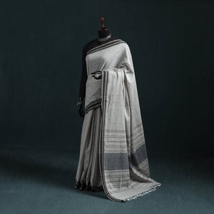 Bengal handwoven cotton begumpuri saree 29 - handcrafted
