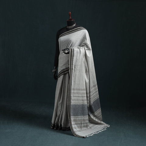 Bengal handwoven cotton begumpuri saree 29 - handcrafted