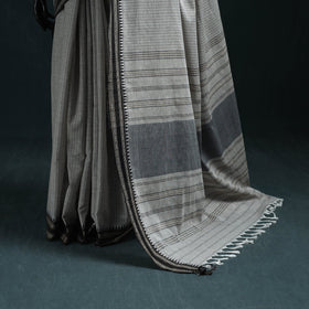 Bengal handwoven cotton begumpuri saree 29 - handcrafted