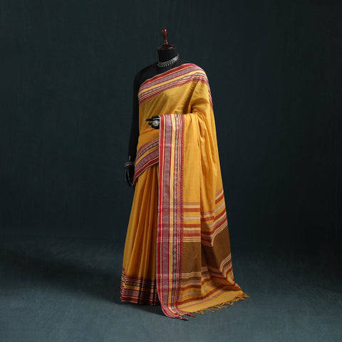 Bengal handwoven cotton begumpuri saree 32 - handcrafted
