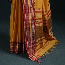 Bengal handwoven cotton begumpuri saree 32 - handcrafted