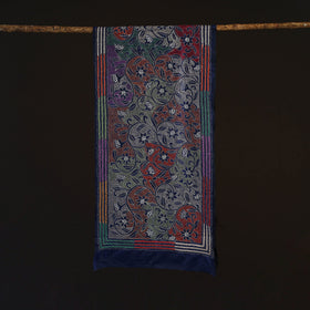 Bengal kantha hand embroidered handloom bangalore silk