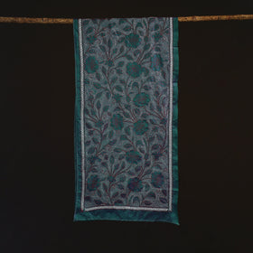 Bengal kantha hand embroidered handloom bangalore silk