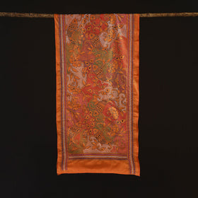 Bengal kantha hand embroidered handloom bangalore silk