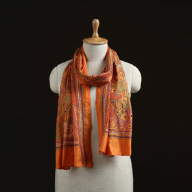 Bengal kantha hand embroidered handloom bangalore silk