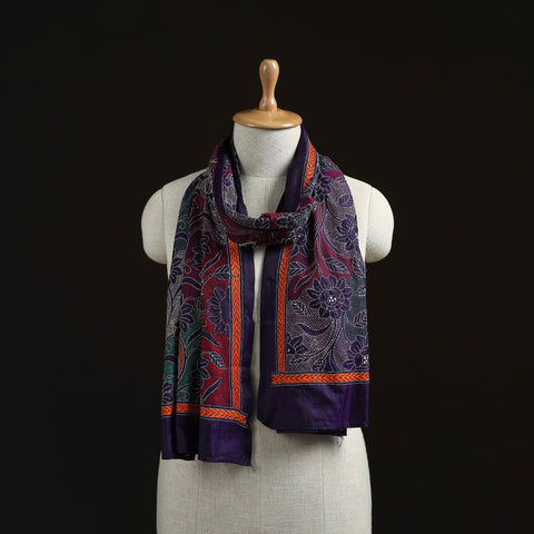Bengal kantha hand embroidered handloom bangalore silk