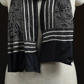 Bengal kantha hand embroidered handloom bangalore silk