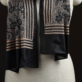Bengal kantha hand embroidered handloom bangalore silk