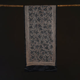 Bengal kantha hand embroidered handloom bangalore silk