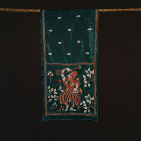 Bengal kantha hand embroidered handloom bangalore silk