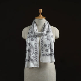 Bengal kantha hand embroidered handloom bangalore silk