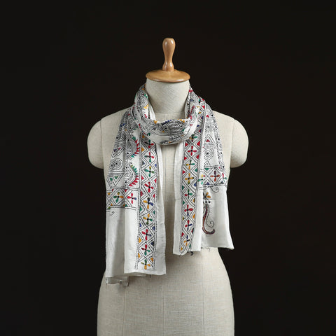 Bengal kantha hand embroidered handloom bangalore silk