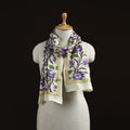 Bengal kantha hand embroidered handloom tussar silk stole