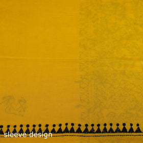 Bengal kantha hand embroidered unstitched kurta material