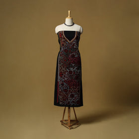 Bengal kantha hand embroidered unstitched kurta material