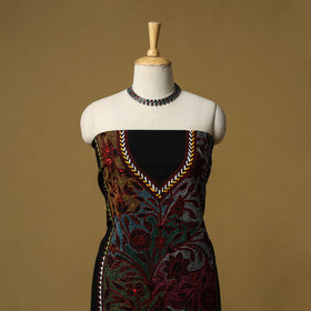 Bengal kantha hand embroidered unstitched kurta material