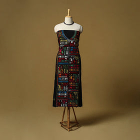 Bengal kantha hand embroidered unstitched kurta material