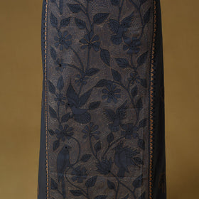 Bengal kantha hand embroidered unstitched kurta material