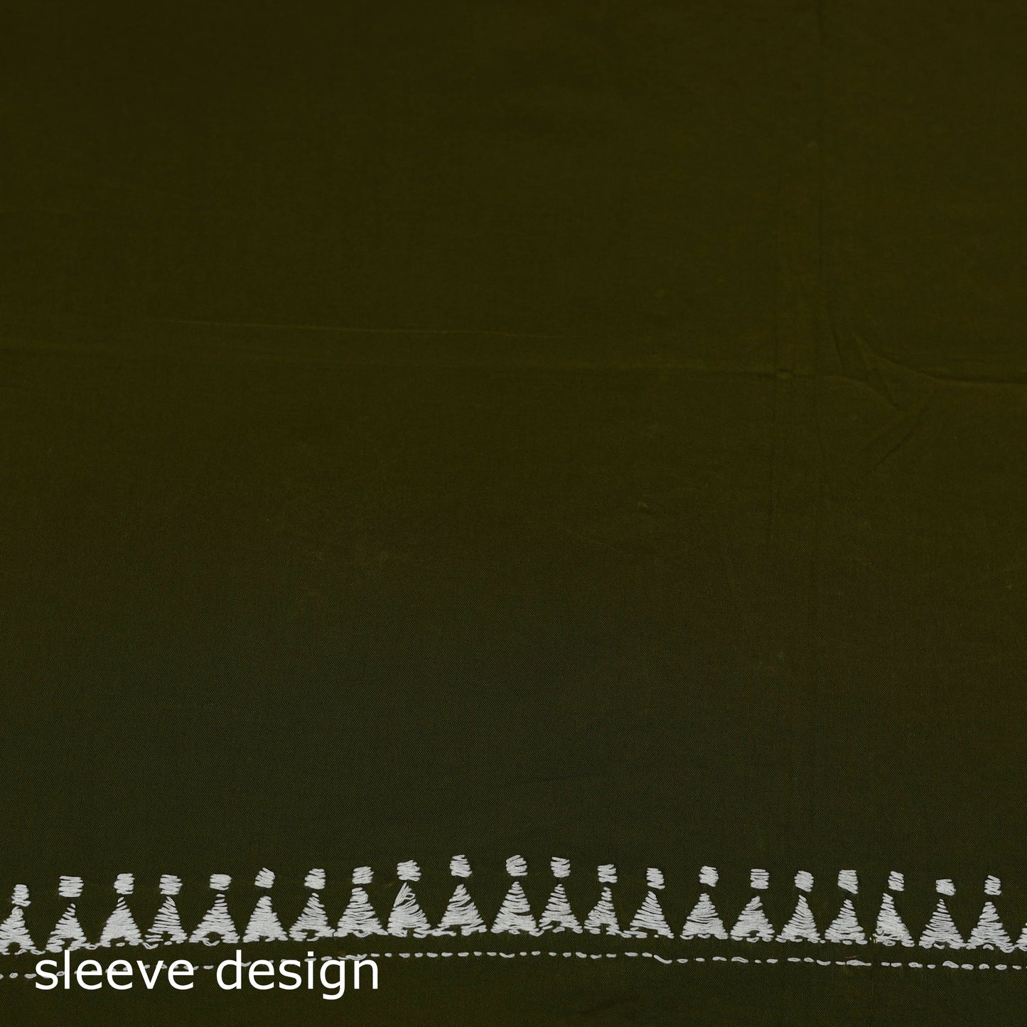 Bengal kantha hand embroidered unstitched kurta material