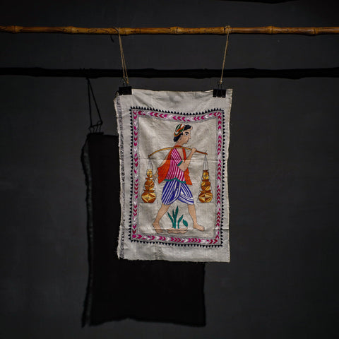 Embroidery Cotton Wall Hanging 