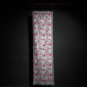  Bengal Kantha Hand Embroidery Tussar Silk Wall Hanging 21 