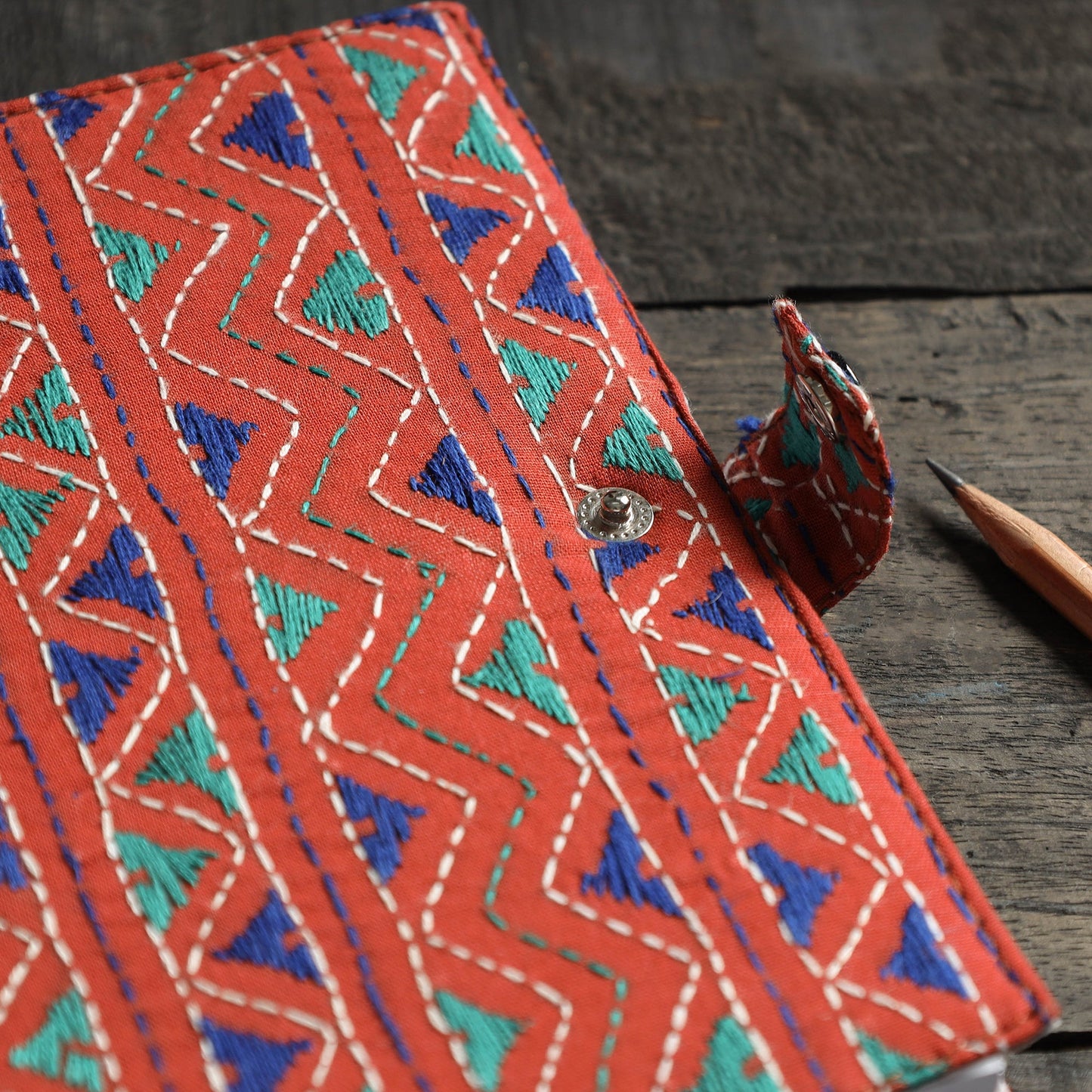  Bengal Kantha Work Handcrafted Notepad 