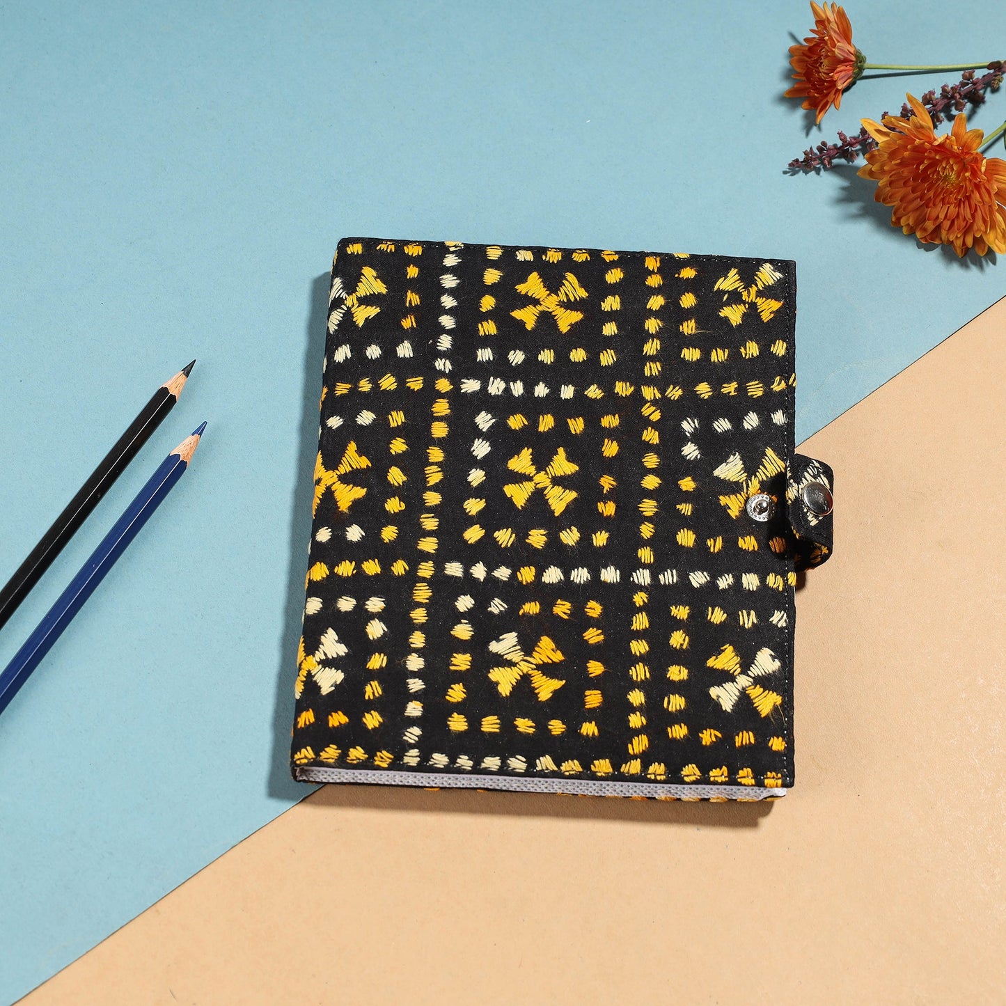 Bengal Kantha Work Handcrafted Notepad 
