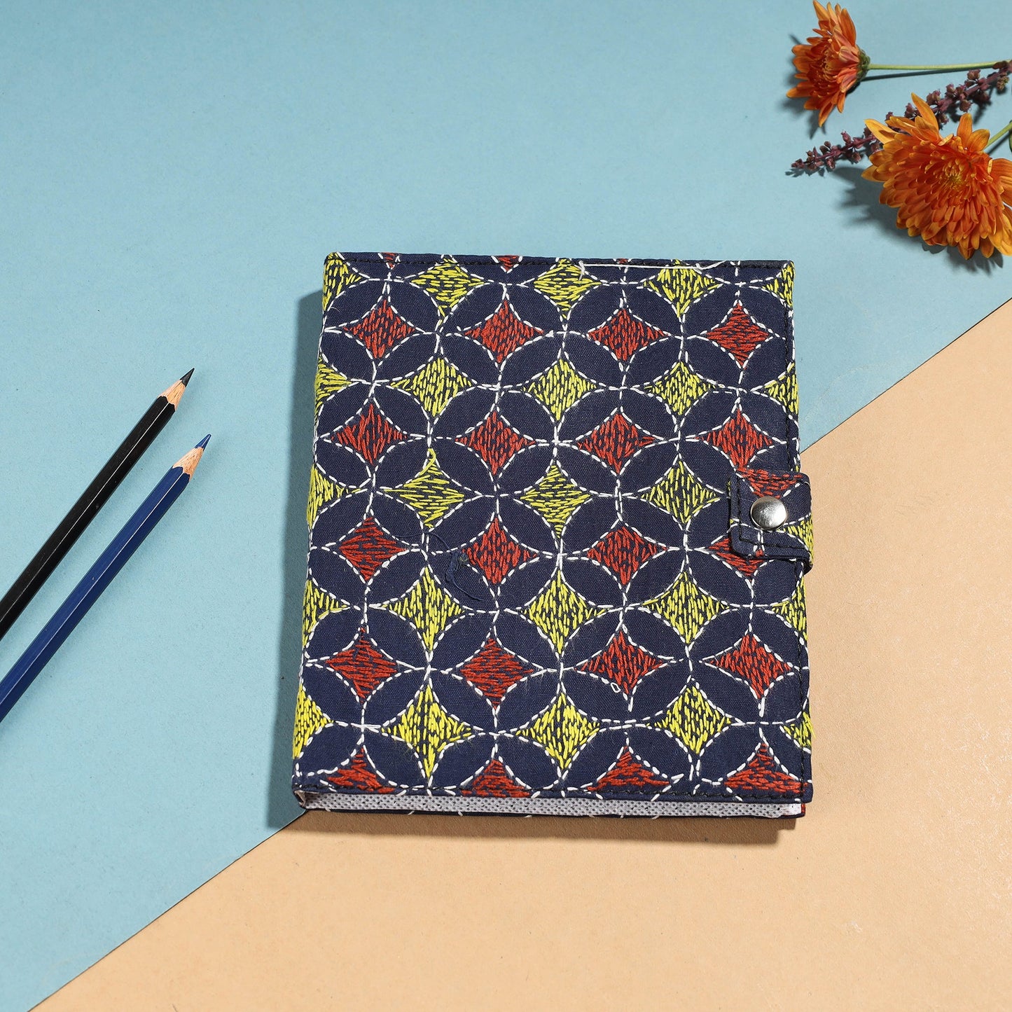  Bengal Kantha Work Handcrafted Notepad 