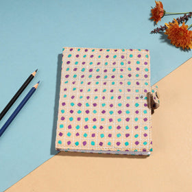  Bengal Kantha Work Handcrafted Notepad 
