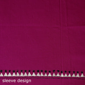 Bengal nakshi kantha hand embroidered cotton unstitched