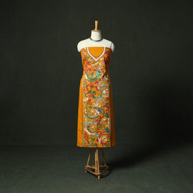 Bengal nakshi kantha hand embroidered cotton unstitched