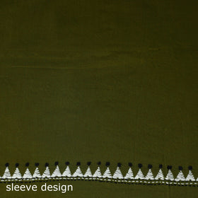 Bengal nakshi kantha hand embroidered cotton unstitched