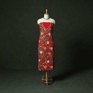 Bengal nakshi kantha hand embroidered cotton unstitched