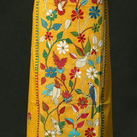 Bengal nakshi kantha hand embroidered cotton unstitched