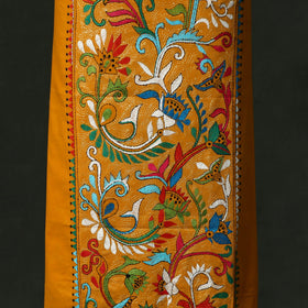 Bengal nakshi kantha hand embroidered cotton unstitched