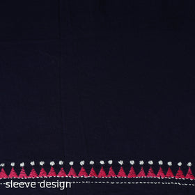 Bengal nakshi kantha hand embroidered cotton unstitched