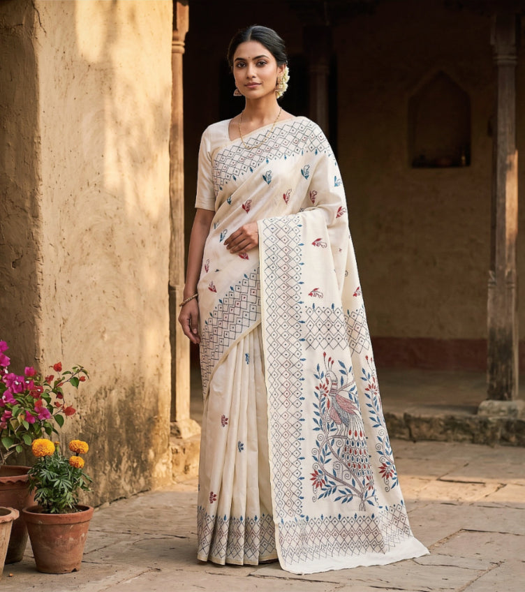 Bengal Kantha Sarees