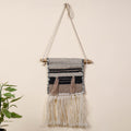  Geometric Hand Woven Wool Wall Hanging 