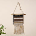  Geometric Hand Woven Wool Wall Hanging 