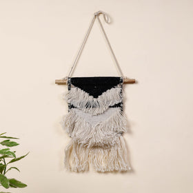  Geometric Hand Woven Wool Wall Hanging 