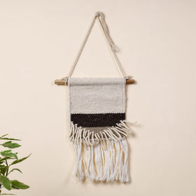  Geometric Hand Woven Wool Wall Hanging 