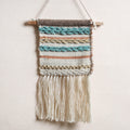  Geometric Hand Woven Wool Wall Hanging 