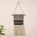 Geometric Hand Woven Wool Wall Hanging 