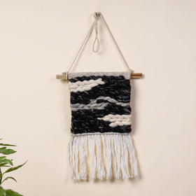  Geometric Hand Woven Wool Wall Hanging 