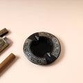 Buy Bidri Work Pure Silver Inlay Ashtray Online