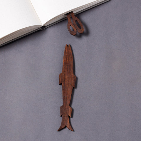 Buy Hand Carved Sheesham Wood Bookmark Online in India 