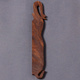 Buy Hand Carved Sheesham Wood Bookmark Online in India 