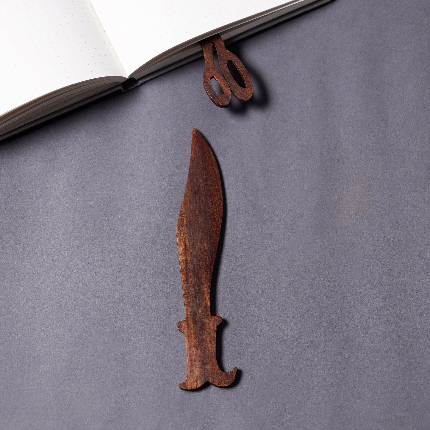 Buy Hand Carved Sheesham Wood Bookmark Online in India 